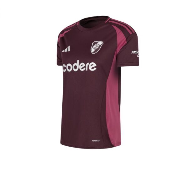 Camiseta de River Alternativa mujer bordo - Imagen 3